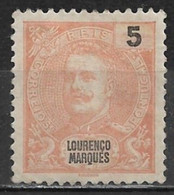 Lourenco Marques 1898. Scott #31 (MH) King Carlos - Lourenco Marques