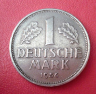 ALLEMAGNE 1 DEUTSCHE MARK   1954 J  N °219D - 1 Mark