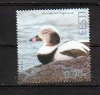 2023. ESTONIA: The Long-tailed Duck . Le Canard à Longue Queue. Timbre Neuf ** - Estonie