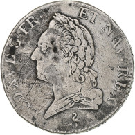 France, Louis XV, Écu à La Vieille Tête, 1774, Paris, TB, Argent, Gadoury:323 - 1715-1774 Louis XV Le Bien-Aimé