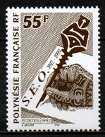 Polynésie Française - 1997 - Yvert N° 524 ** - 80e Anniversaire De La Société Des Etudes Océaniennes - Neufs