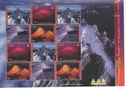 Année Internationale De La Montagne 2002 XXX - Blocs-feuillets