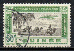 Guinée - 1942 - Avion Sans RF     - PA 17 - Oblit - Used - Oblitérés