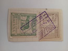 MARCHE COMUNALI ROMA- PERIODO REGNO - Revenue Stamps