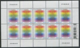 Estonia:Unused Sheet EUROPA Cept 2003, Poster Art, MNH - Estonie