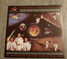 ROMANIA APOLLO 11 SPACE MINIATURE SHEET USED - Used Stamps