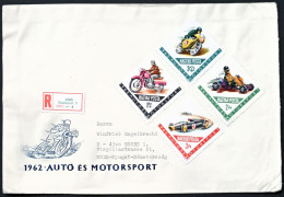 HONGRIE - 1962 - Course Sport Moto Voiture - Recommandé EGT - Moto