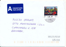 Iceland Cover Sent To Denmark 3-12-2012 Single Franked - Briefe U. Dokumente