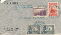 Argentina Air Mail Cover Sent To Sweden Buenos Aires 20-5-1946 - Luchtpost