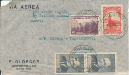 Argentina Air Mail Cover Sent To Sweden Buenos Aires 20-5-1946 - Aéreo