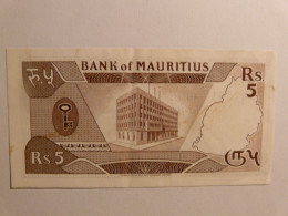 BILLET ILE MAURICE MAURITIUS - 5 RUPEES CIRCA 1990 - BILLET DE BANQUE - A/I 347551 - 5 ROUPIES - Bank Note - Mauricio