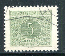 TCHECOSLOVAQUIE- Taxe Y&T N°92- Oblitéré - Postage Due