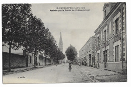 CPA - CARQUEFOU - Arrivée Par La Route De Châteaubriant - Edit. F. Chapeau - Circulé En 1931 - - Carquefou