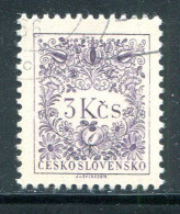 TCHECOSLOVAQUIE- Taxe Y&T N°100- Oblitéré - Postage Due