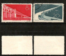 PEOPLES REPUBLIC Of CHINA   Scott # 319-20 USED (CONDITION AS PER SCAN) (Stamp Scan # 1005-7) - Used Stamps
