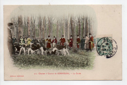 - CPA COMPIÈGNE (60) - Chasse à Courre 1906 - La Curée - Edition DECELLE 213 - - Compiegne