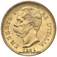 UMBERTO I° 20 LIRE 1881 MARENGO REGNO D'ITALIA MONETA ORO - 1878-1900 : Umberto I