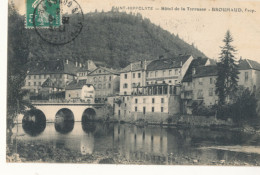 25 // SAINT HIPPOLYTE   Hotel De La Terrasse  BROUHAUD Propriétaire - Saint Hippolyte