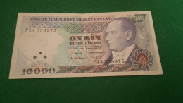 TÜRKİYE- 7. EMİSYON  10000 TL    SERİE F14  -XF- - Turquie