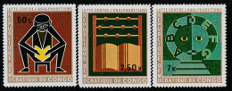 CONGO - N°797/9 ** (1971) - Nuevas/fijasellos