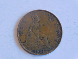 UK Grande-Bretagne 1 One Penny 1927 - D. 1 Penny