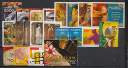 POLYNESIE - Année Complète 2000 - Du N°YT. 610 Au N°630 - Neuf Luxe ** / MNH / Postfrisch - Annate Complete