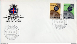 Island, Iceland 1967 Europa FDC 2002.2921 - 1967