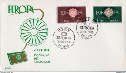 Spain, Espana 1960 Europa Cept FDC 2002.2926 - 1960