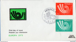 Monaco 1973 Europa Cept FDC 2002.2856 - 1973