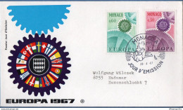 Monaco 1967 Europa Cept FDC 2002.2855 - 1967