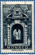 Monaco 1948 30 Fr Palace Gate, 1 Value Cancelled 2002.2831 - Oblitérés