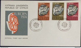 Cyprus 1974 Cept Issue FDC 2002.2640 - 1974