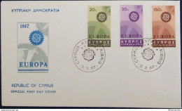 Cyprus 1967 Cept Issue FDC 2002.2638 - 1967