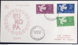 Cyprus 1962 Cept Issue FDC 2002.2631 - 1962
