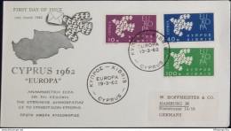 Cyprus 1962 Cept Issue FDC - 1962