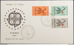 Cyprus 1965 Cept Issue FDC 2002.2632 - 1965