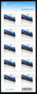 Estonia:Unused Sheet Estonian Flag 0,58 RUR, 2009, MNH - Estonie