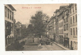 Cp, Allemagne, MARBURG A. L. Ketzerbach, Voyagée 1909, 2 Scans : Belles Oblitérations - Marburg