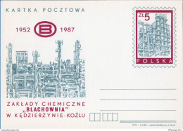 Poland 1987 Chemical Industry Blochovnia 35 Yr MNH 2006.2120 - Usines & Industries