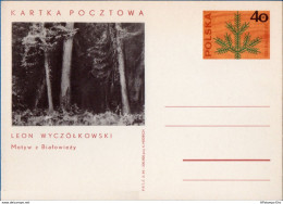 Poland 1969 Postcard Nature Conservation MNH 2006.2111 Woods - Protection De L'environnement & Climat