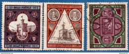 San Marino 1894 Inauguration Government Building Set 3 Values Cancelled - 2005.2620 Bright Printing - Gebraucht