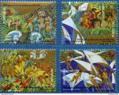 Porugal 2000 Discovery Of Brasil 4 Values Issue MNH 2004.2421 - Neufs