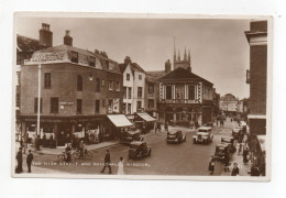 ANGLETERRE - WINDSOR The High Street And Guildhall, Carte Photo - Windsor