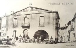 VERGEZE - Place Du Marché - Vergèze