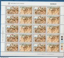 Cyprus 1989, Cept Childs Playing Full Sheets MNH 2009.1109 - Autres & Non Classés