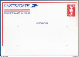 France 10 Carte Marianne Valeur Indiquée 2.50 MNH - 2009.0436 - Cartes/Enveloppes Réponse T