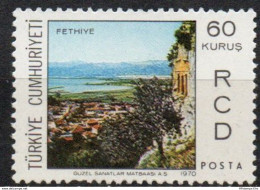 Turkey 1970 Landscape Fathiye 60 K 1 Value MNH T70-01.1 - Joint Issues