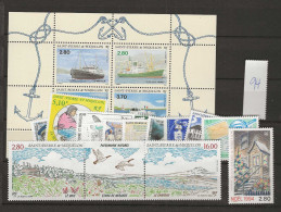 1994 MNH St Pierre Et Miquelon Year Collection Postfris** - Années Complètes