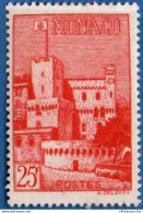 Monaco 1954 Castle, Old Tower 25 Fr1 Value MH 2011.0612 - Archéologie