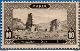 Marocco 1917 Volubilis Ruins 10 Fr.MNH 2011.0221 Marokko - Autres & Non Classés